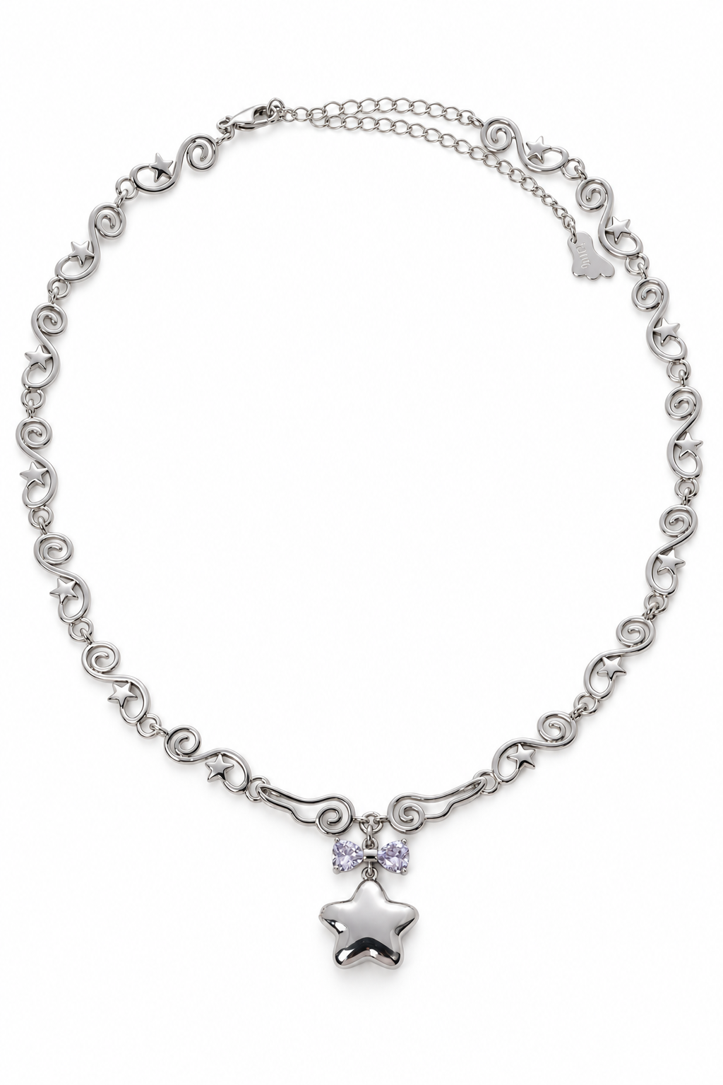 Esther Star Locket Choker Necklace