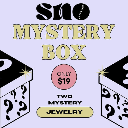 Mystery Jewelry Box Y2K Aesthetic Nana Coquette Indie Mystery Bag Jewelry Blind Box Ballet core Gift Box Mystery Gift Value Up to 60