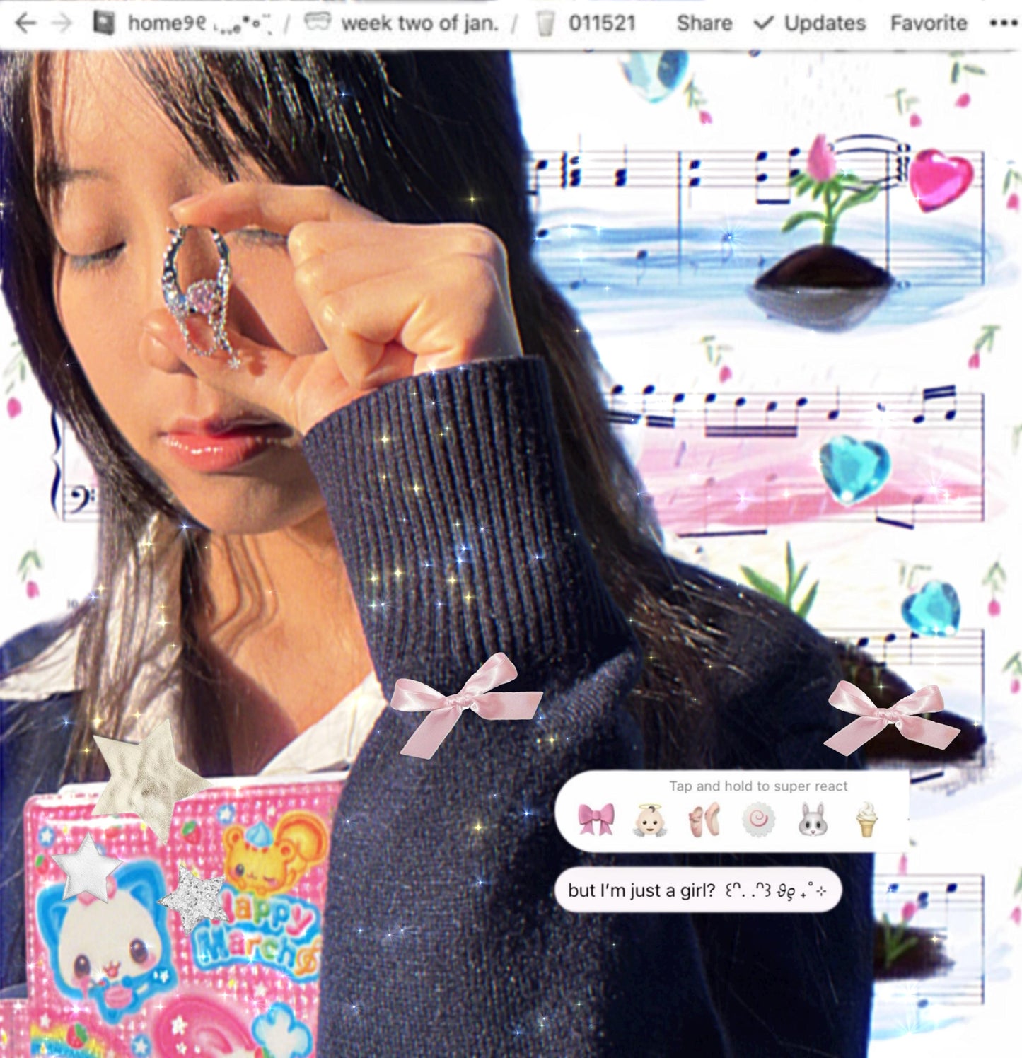 Y2K Grunge Earrings Shoujo Music Note Nana Punk Earrings Goth Hoop Earrings Gyaru Gal Cyber Himekaji Aesthetic Gift for Her Heisei Retro