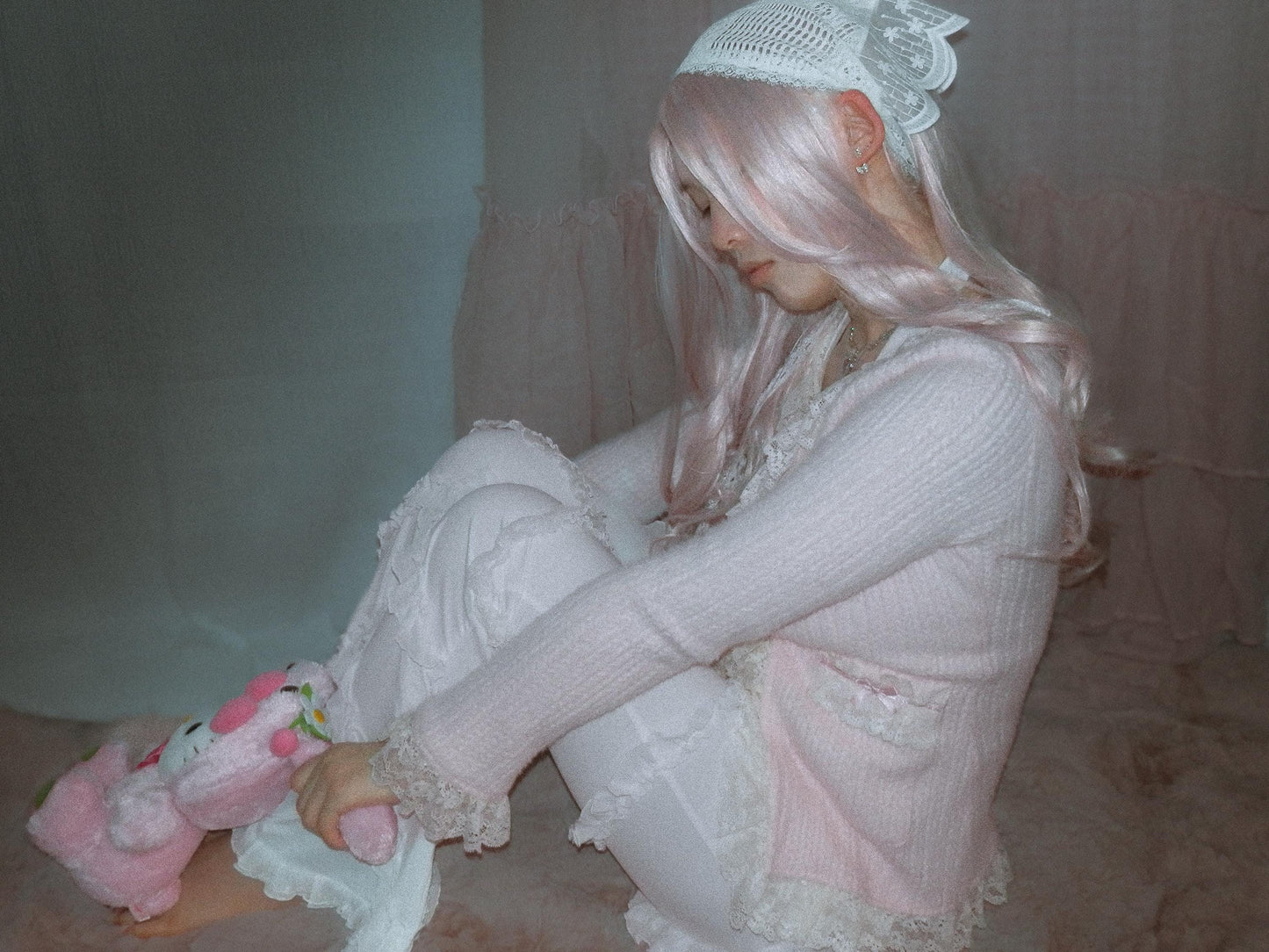 Y2K Shoujo Bow Earrings Coquette Earrings Lace Up Romantic Ribbon Jewelry Wedding Bridesmaid Studs Fairy French Jewelry Princess Indie