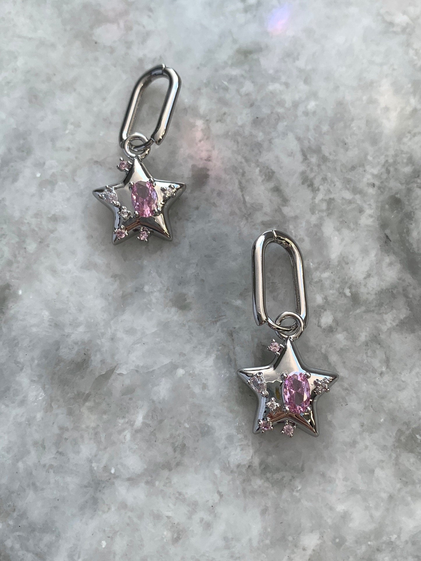Etolie Chunky Star Hoops