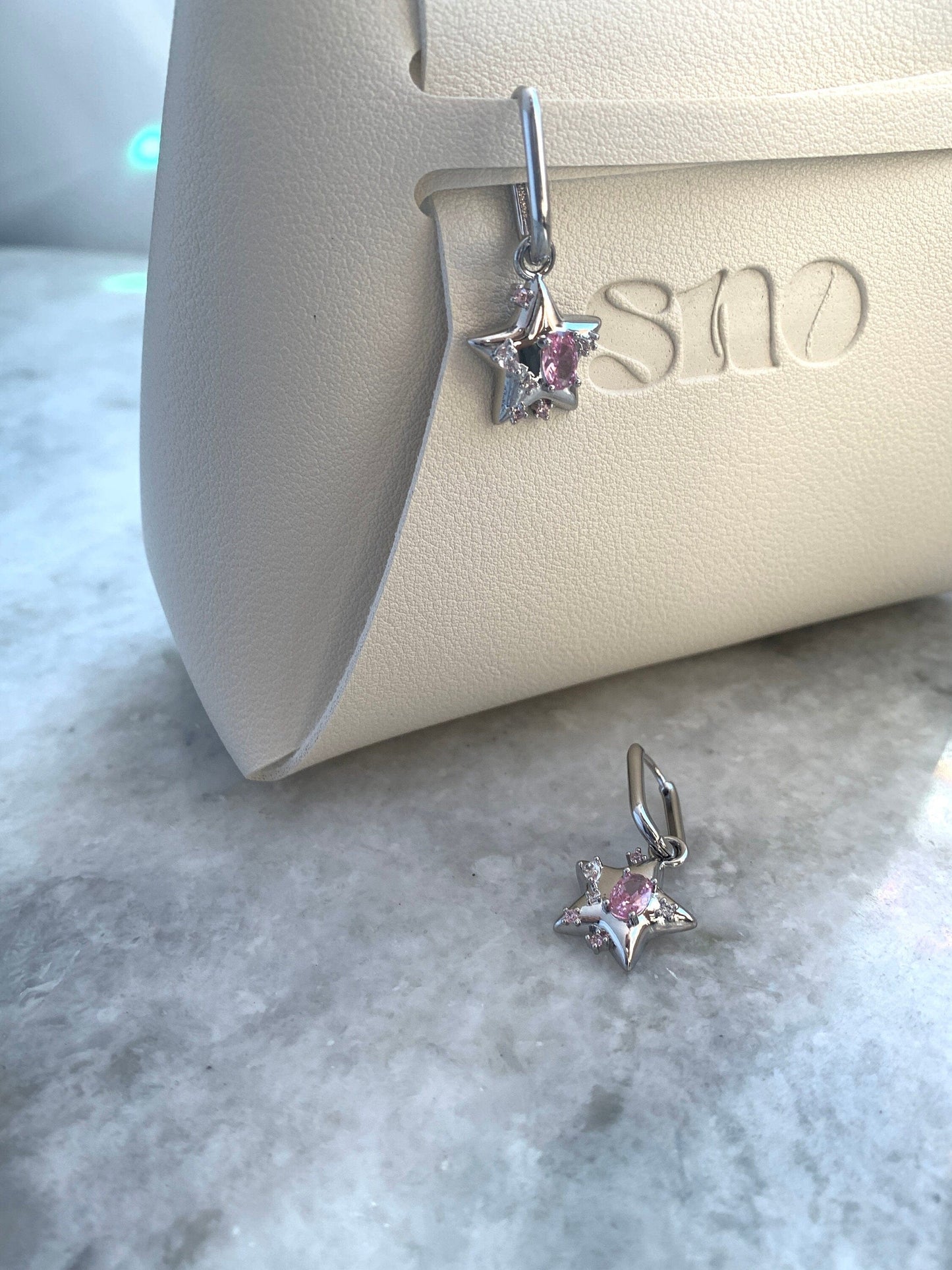 Etolie Chunky Star Hoops