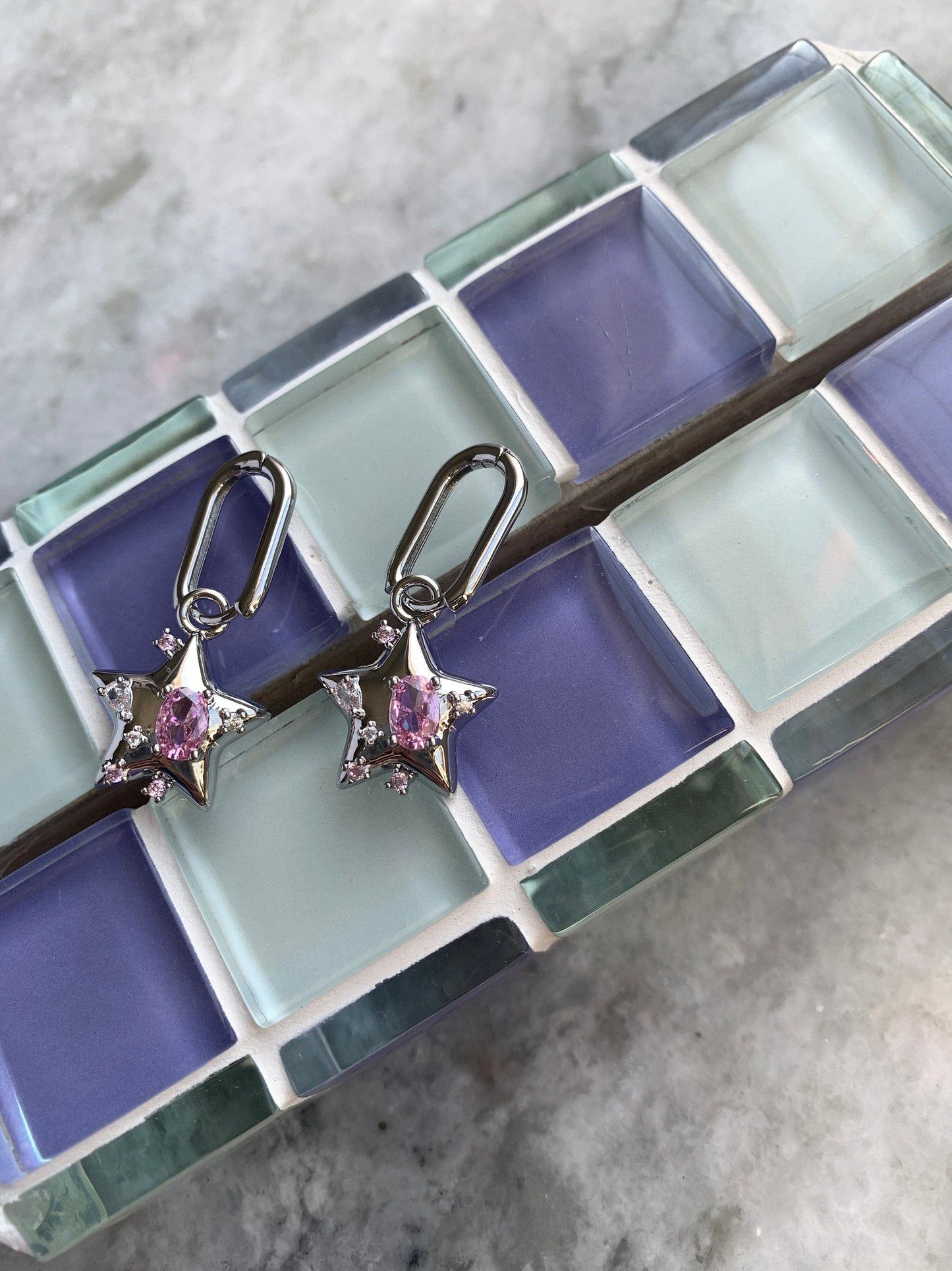 Etolie Chunky Star Hoops