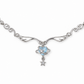 Neptune Heart Orbit Angel Wings Choker