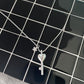 Heart Key Necklace 925 Sterling Silver