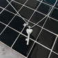 Heart Key Necklace 925 Sterling Silver