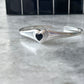 Harin Heart Cuff 925 Silver Bracelet