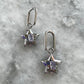 Y2K Star Hoops Grunge Purple Star Hoop Earrings Fairycore Hoop Earring Alt Earrings 2000s K Pop Indie Aesthetic Gift Egirl Cybercore