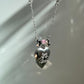 Coquette Bow Heart Locket Necklace Y2k Bow Choker Fairy Grunge Ballet Core Priscilla necklace indie jewelry Valentine's Day Gift for Her