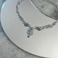 Y2k Grunge Necklace Angel Wings Choker Light Blue Orbit Grunge Necklace Alt Jewelry Acubi Nana Anime Indie Aesthetic K Pop PunkJewelry