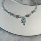 Y2k Grunge Necklace Angel Wings Choker Light Blue Orbit Grunge Necklace Alt Jewelry Acubi Nana Anime Indie Aesthetic K Pop PunkJewelry