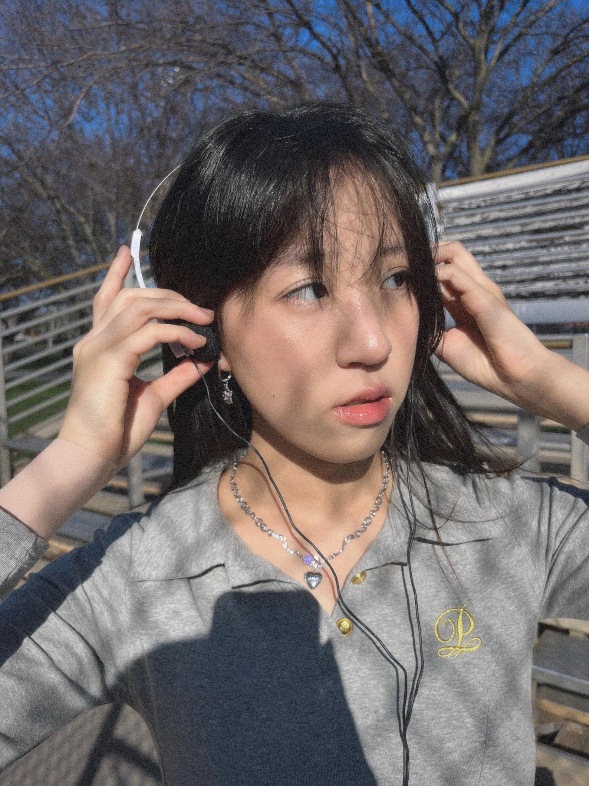 Coquette Heart Locket Moonstone Star Necklace Y2k Angel Wings Choker Angelic Ballet Core Jewelry Indie Aesthetic Heisei Retro Himekaji Gal