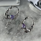 Y2K Grunge Earrings Shoujo Music Note Nana Punk Earrings Goth Hoop Earrings Gyaru Gal Cyber Himekaji Aesthetic Gift for Her Heisei Retro