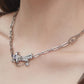 Y2K Locket Necklace Jewelry Shooting Star Choker Fairycore Shoujo Jewelry Kpop Alt